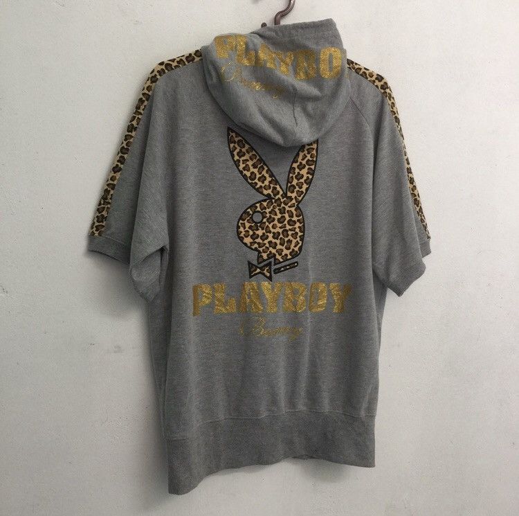 Playboy Vintage Playboy Bunny Head Big Logo Hoodie Pullover Size US L / EU 52-54 / 3 - 5 Thumbnail