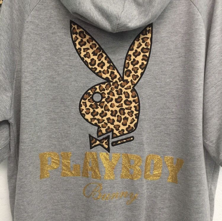 Playboy Vintage Playboy Bunny Head Big Logo Hoodie Pullover Size US L / EU 52-54 / 3 - 7 Thumbnail