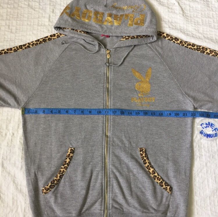 Playboy Vintage Playboy Bunny Head Big Logo Hoodie Pullover Size US L / EU 52-54 / 3 - 13 Thumbnail