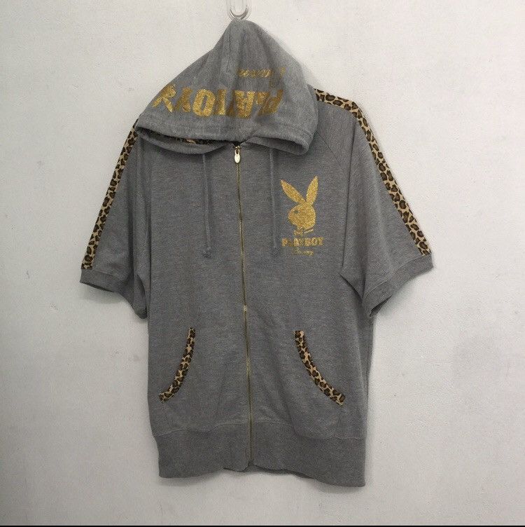 Playboy Vintage Playboy Bunny Head Big Logo Hoodie Pullover Size US L / EU 52-54 / 3 - 4 Thumbnail