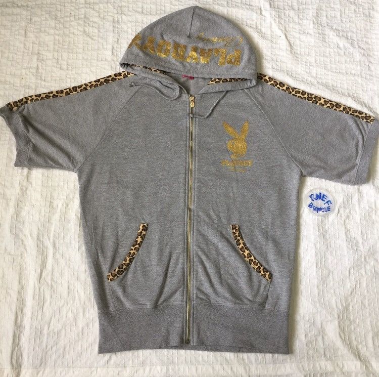 Playboy Vintage Playboy Bunny Head Big Logo Hoodie Pullover Size US L / EU 52-54 / 3 - 12 Thumbnail