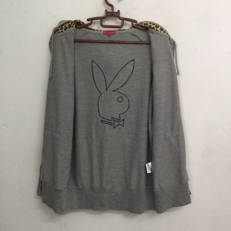 Playboy Vintage Playboy Bunny Head Big Logo Hoodie Pullover Size US L / EU 52-54 / 3 - 9 Thumbnail
