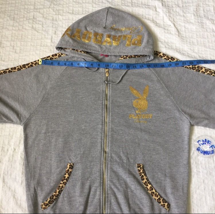 Playboy Vintage Playboy Bunny Head Big Logo Hoodie Pullover Size US L / EU 52-54 / 3 - 14 Thumbnail