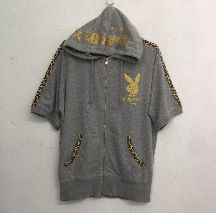 Playboy Vintage Playboy Bunny Head Big Logo Hoodie Pullover Size US L / EU 52-54 / 3 - 2 Thumbnail