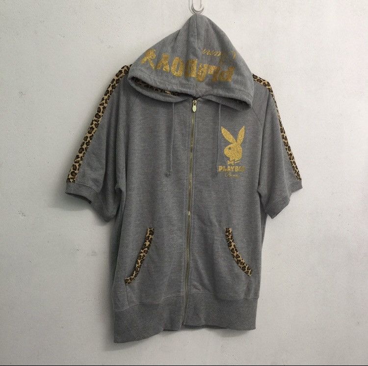 Playboy Vintage Playboy Bunny Head Big Logo Hoodie Pullover Size US L / EU 52-54 / 3 - 3 Thumbnail