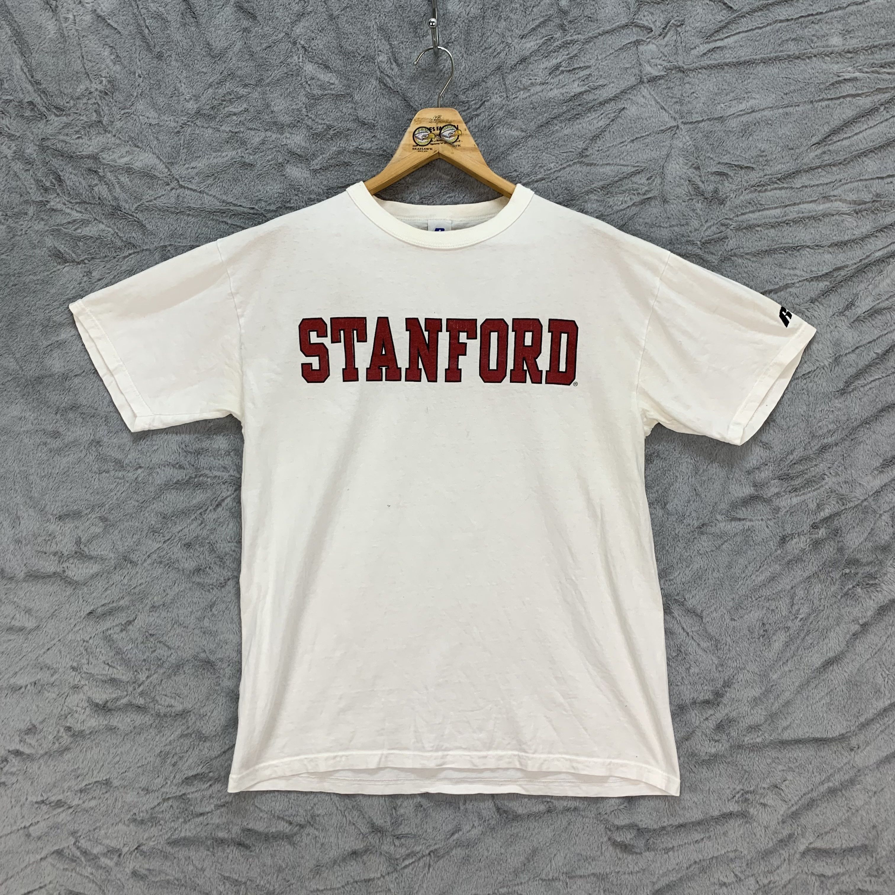 Russell Athletic Russell Athletic STANFORD Printed White Tee #4137-144 Size US M / EU 48-50 / 2 - 1 Thumbnail