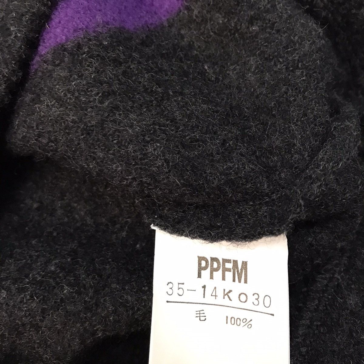 Japanese Brand PPFM 100% wool sweater Size US S / EU 44-46 / 1 - 12 Thumbnail