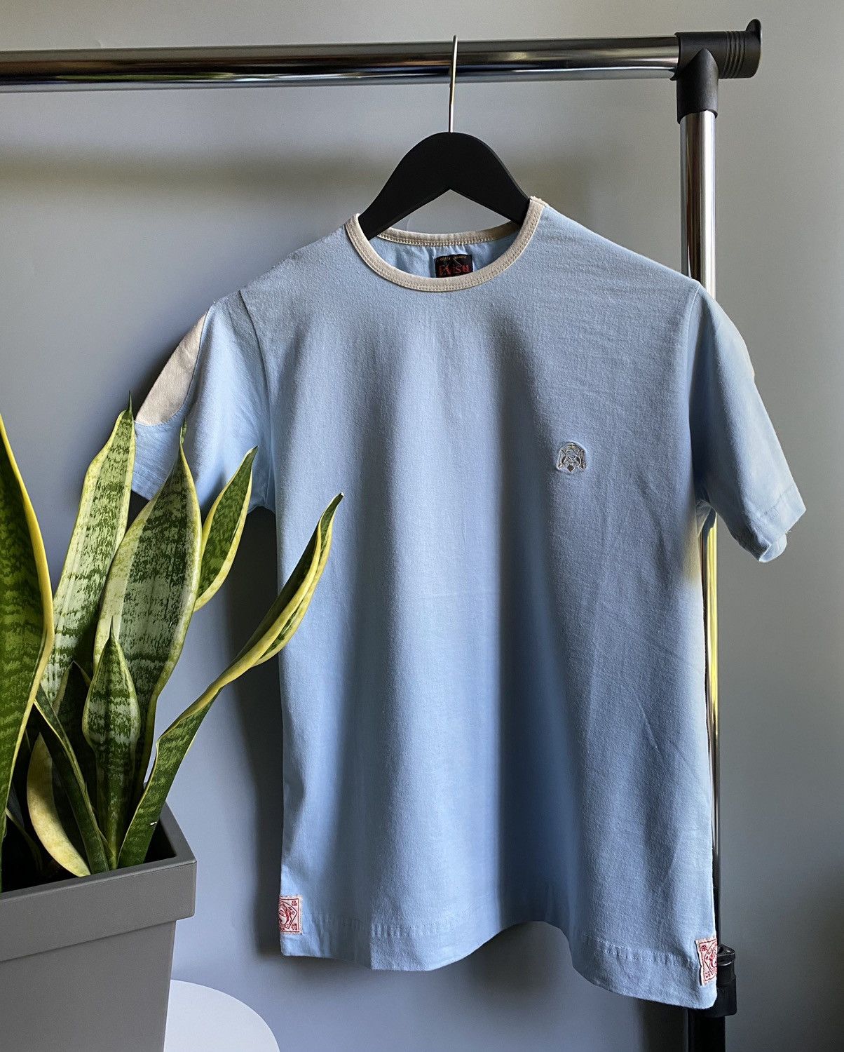 Evisu × Vintage Vintage Two Evisu Big Logo On Back T Shirts Men’s Blue M Size US M / EU 48-50 / 2 - 19 Thumbnail