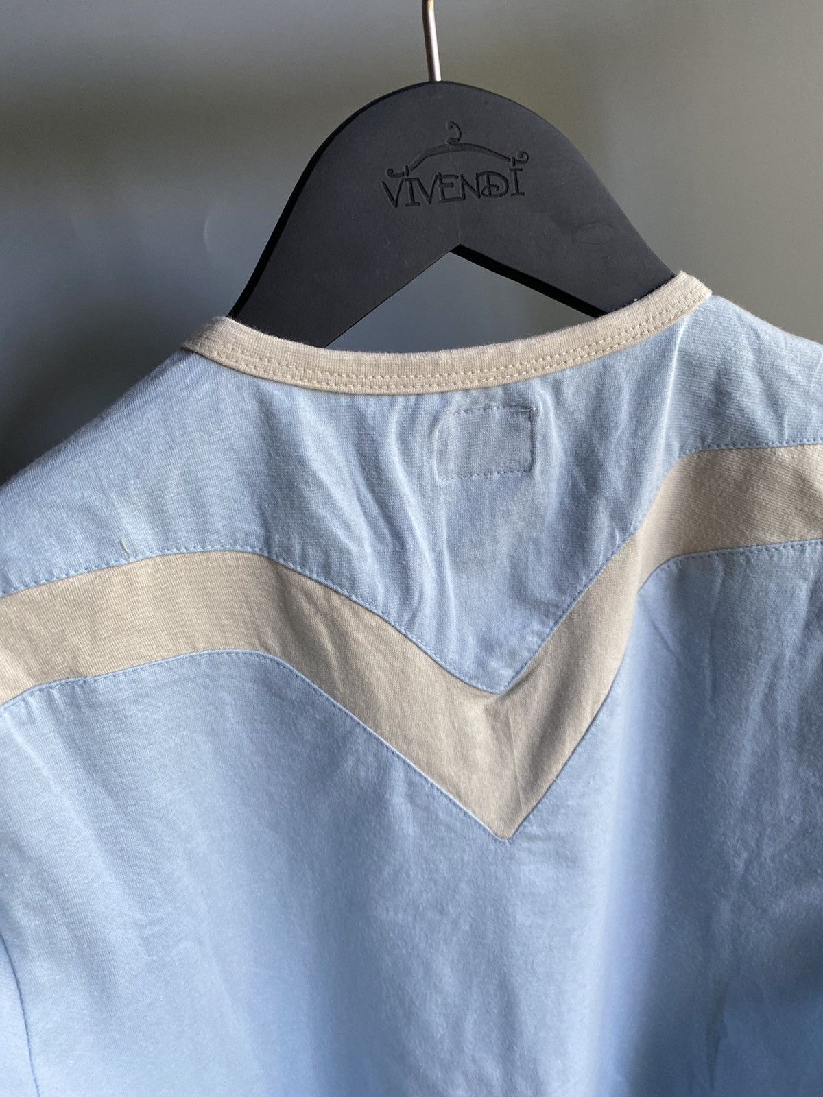 Evisu × Vintage Vintage Two Evisu Big Logo On Back T Shirts Men’s Blue M Size US M / EU 48-50 / 2 - 9 Thumbnail