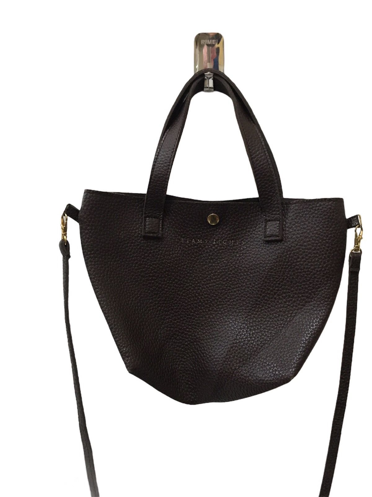 Beams Plus × Harris Tweed Beams Lights x Harris Tweed Leather Shoulder Bag Size ONE SIZE - 2 Thumbnail