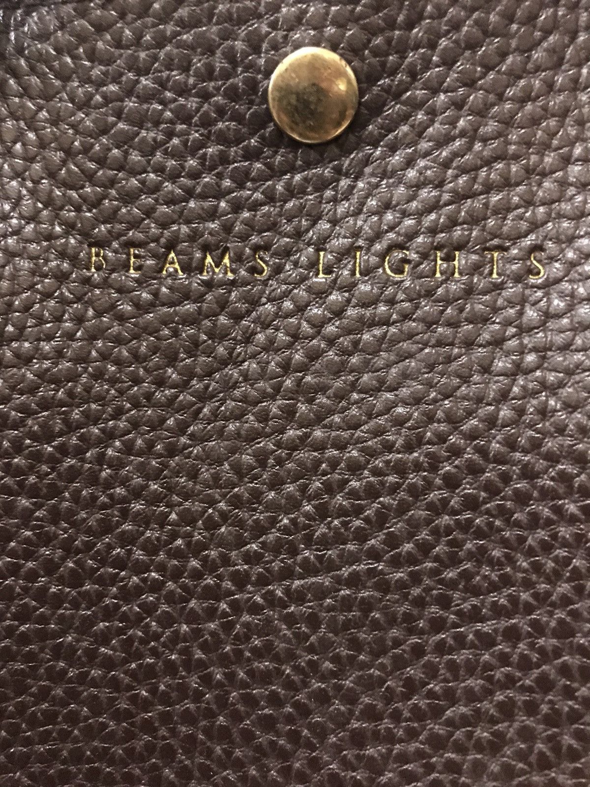 Beams Plus × Harris Tweed Beams Lights x Harris Tweed Leather Shoulder Bag Size ONE SIZE - 6 Thumbnail