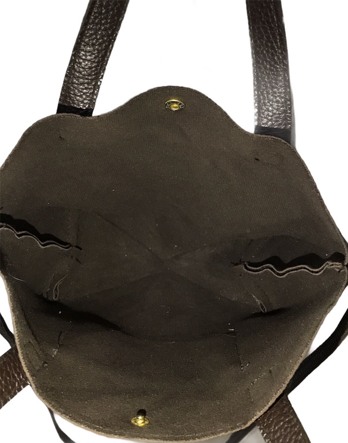 Beams Plus × Harris Tweed Beams Lights x Harris Tweed Leather Shoulder Bag Size ONE SIZE - 8 Thumbnail