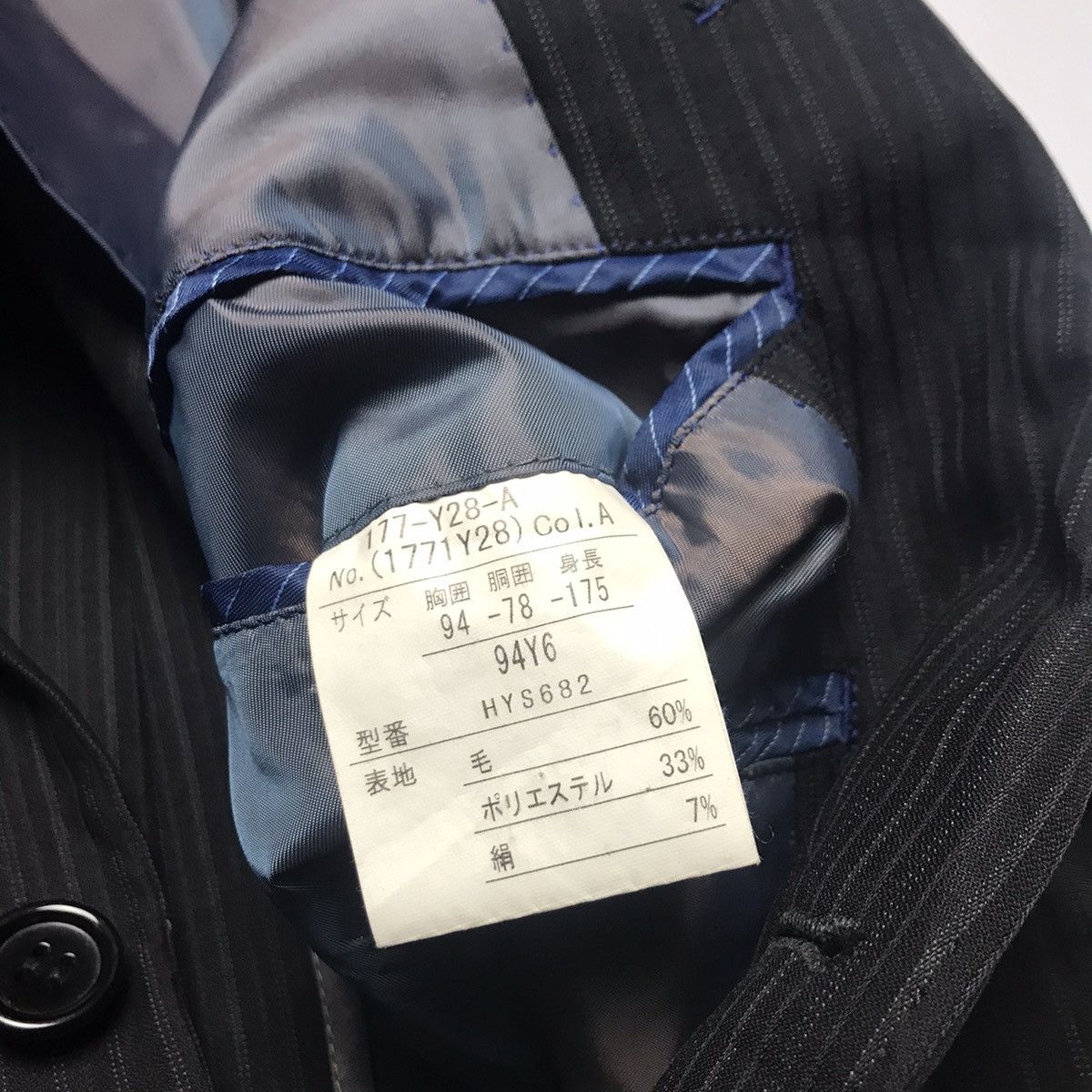 Yohji Yamamoto ‼️OFFER ME‼️Sacsny Y’saccs Silk Blend Stretch Blazer Size US M / EU 48-50 / 2 - 13 Thumbnail