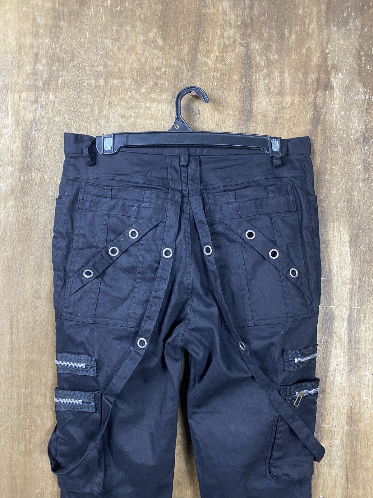 If Six Was Nine DL Lacoste seditionaries multipocket punk Cargo Pants #Z091 Size US 28 / EU 44 - 11 Thumbnail