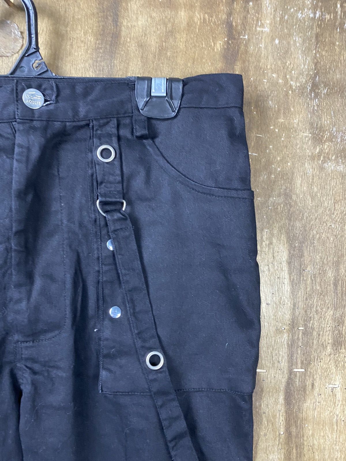 If Six Was Nine DL Lacoste seditionaries multipocket punk Cargo Pants #Z091 Size US 28 / EU 44 - 6 Thumbnail