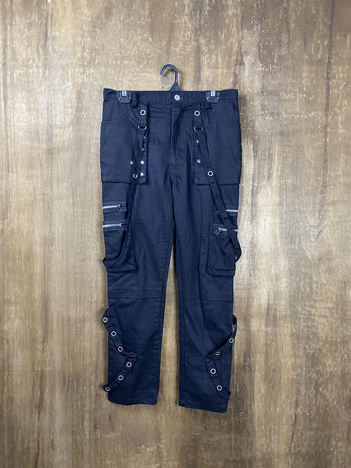 If Six Was Nine DL Lacoste seditionaries multipocket punk Cargo Pants #Z091 Size US 28 / EU 44 - 1 Thumbnail