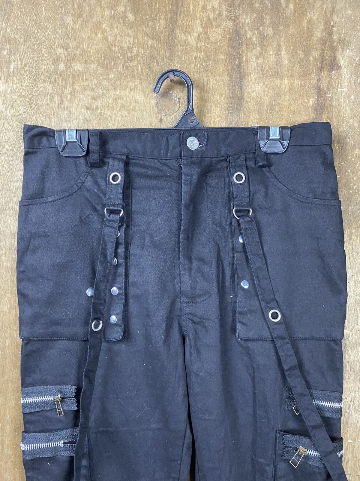 If Six Was Nine DL Lacoste seditionaries multipocket punk Cargo Pants #Z091 Size US 28 / EU 44 - 3 Thumbnail