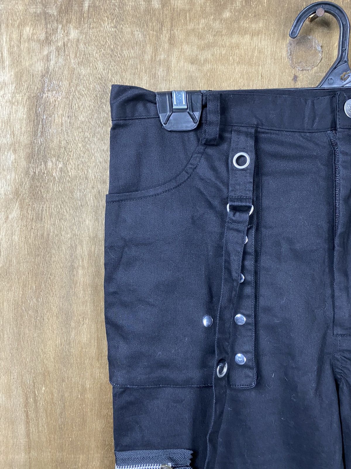 If Six Was Nine DL Lacoste seditionaries multipocket punk Cargo Pants #Z091 Size US 28 / EU 44 - 5 Thumbnail