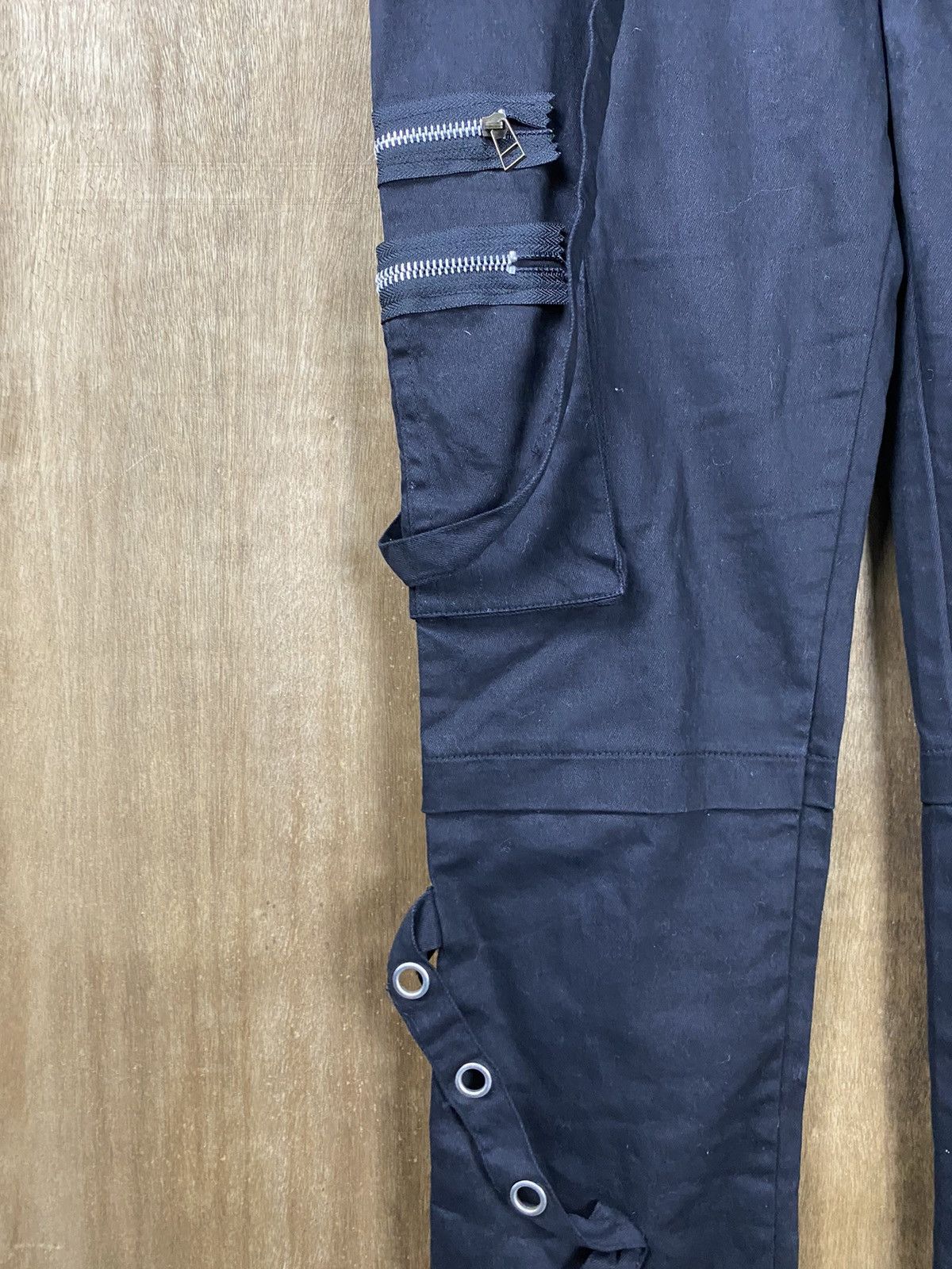 If Six Was Nine DL Lacoste seditionaries multipocket punk Cargo Pants #Z091 Size US 28 / EU 44 - 7 Thumbnail