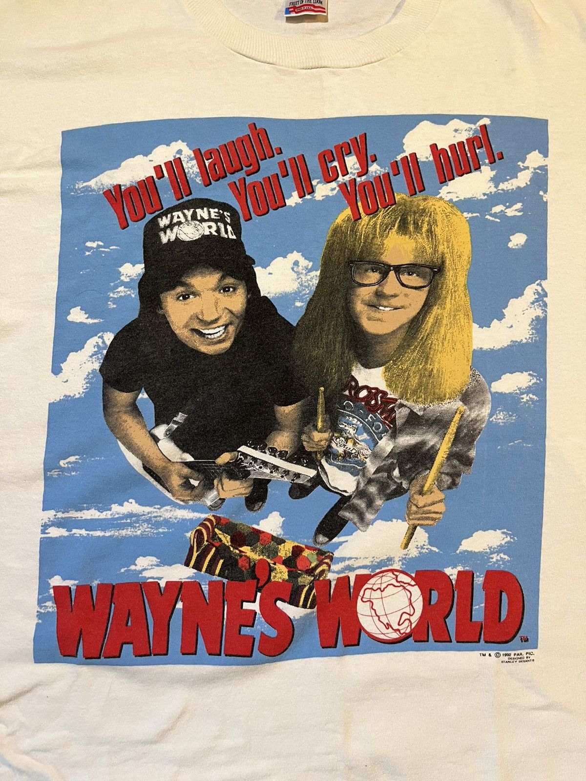 Vintage Vintage Wayne’s World 1992 Stanley Destanis Size US XL / EU 56 / 4 - 2 Thumbnail