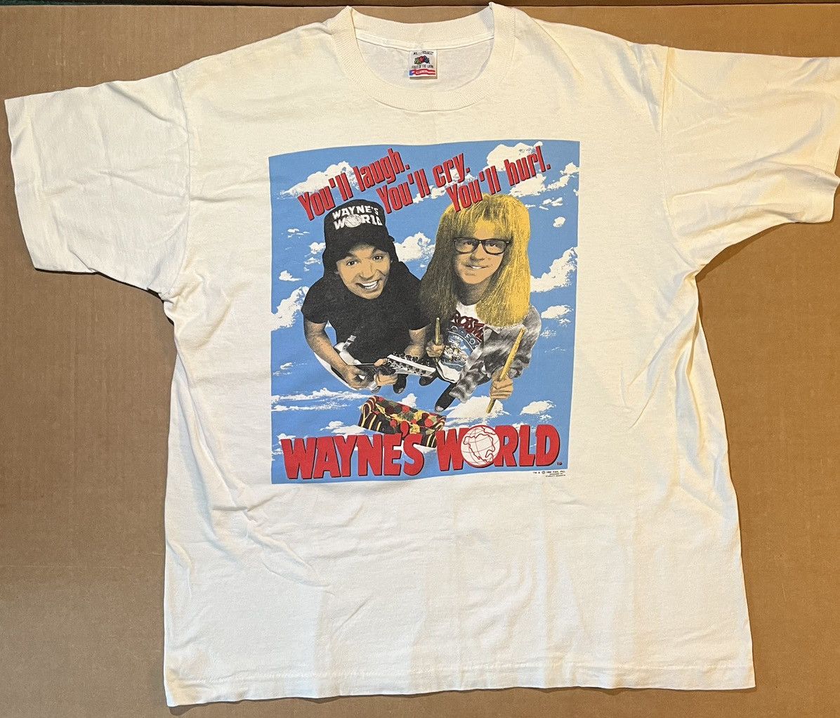 Vintage Vintage Wayne’s World 1992 Stanley Destanis Size US XL / EU 56 / 4 - 1 Thumbnail