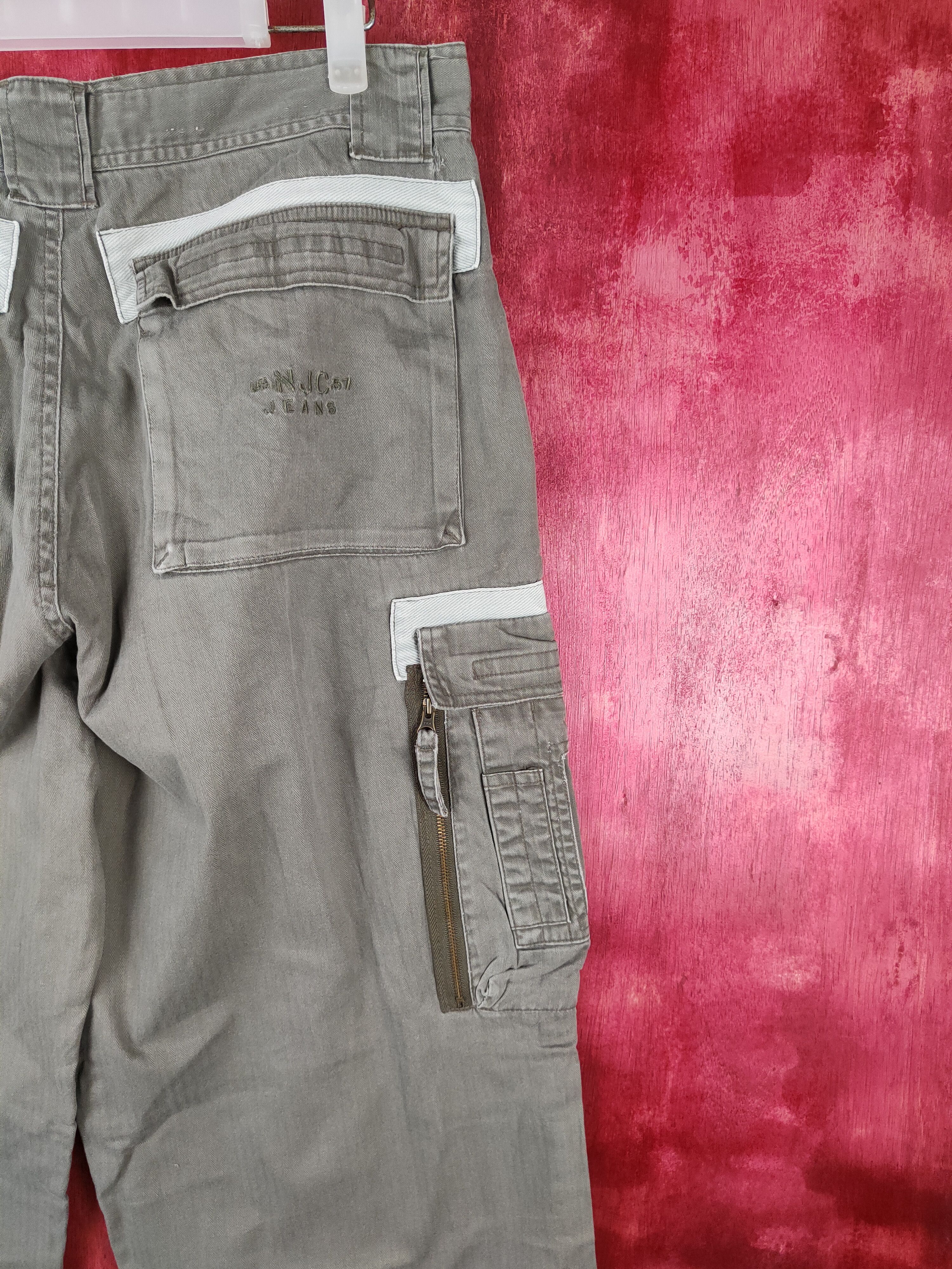 Japanese Brand Nautica Green Multi Pocket Tactical Cargo Pants #S527 Size US 34 / EU 50 - 11 Thumbnail