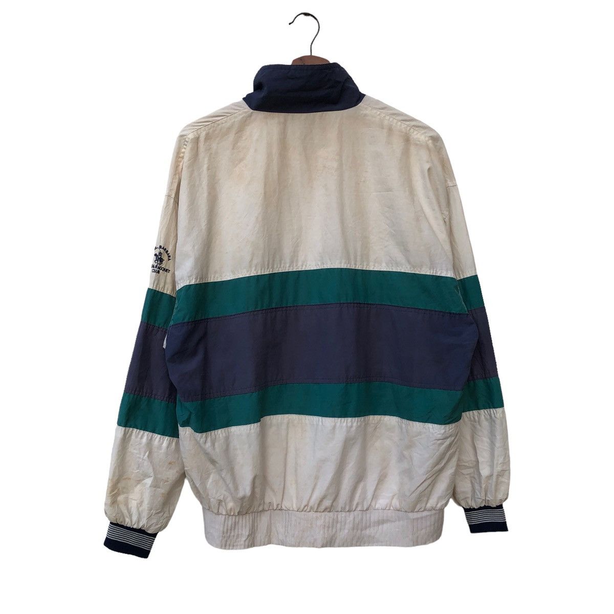 Beverly Hills Polo Club Vintage Polo Racquet Club Santa Barbara Light Jacket Size US M / EU 48-50 / 2 - 2 Thumbnail