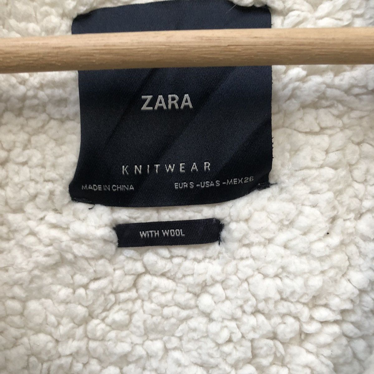 Aran Isles Knitwear × Zara Awesome Zara Knitwear Double Collar Jacket Size US M / EU 48-50 / 2 - 6 Thumbnail