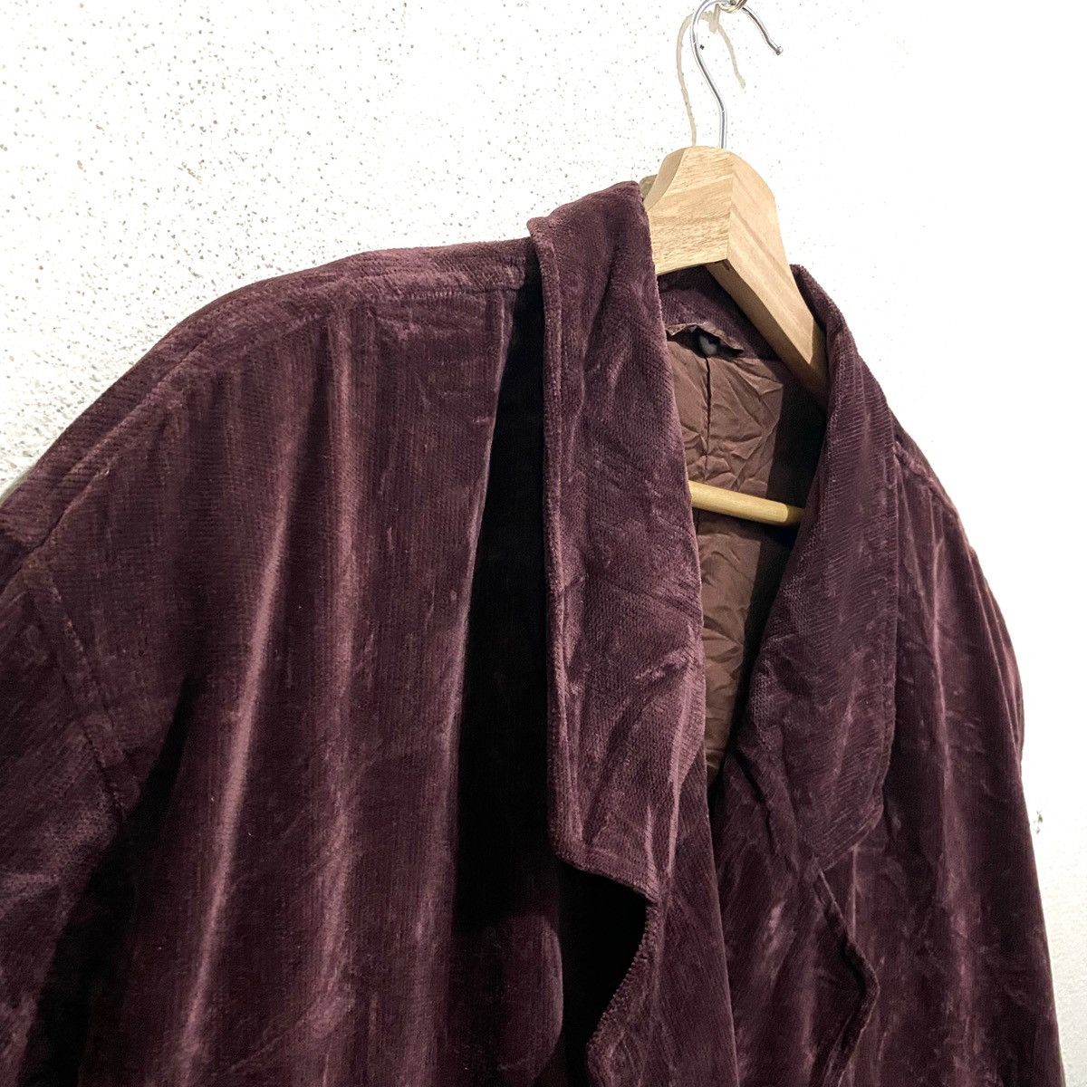 Balenciaga Vintage BALENCIAGA Velvet Corduroy Bomber Jacket Size US L / EU 52-54 / 3 - 2 Thumbnail