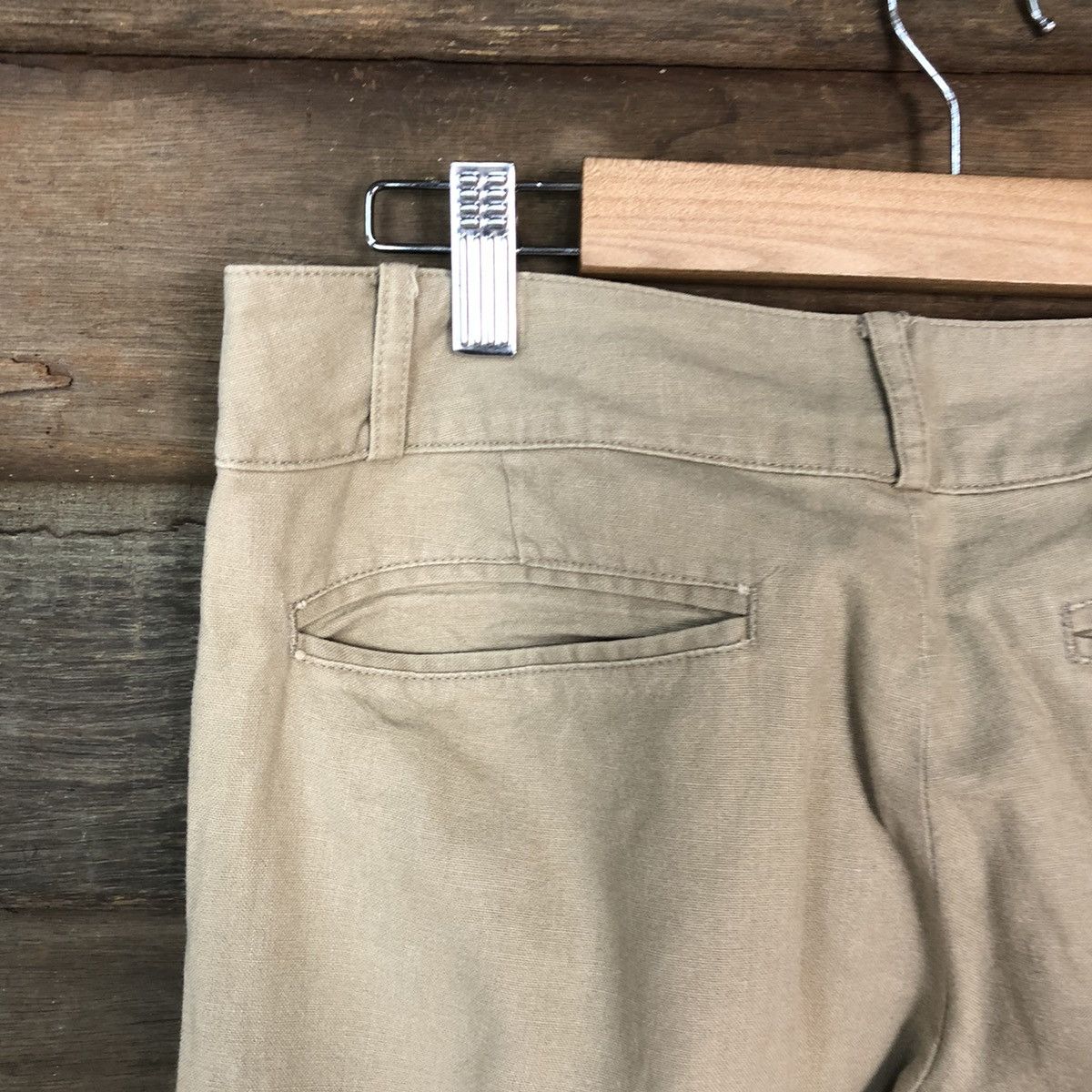 Japanese Brand DLL J&R Brown vintage utility palazo cargo pants#2364 Size 27" / US 4 / IT 40 - 14 Thumbnail