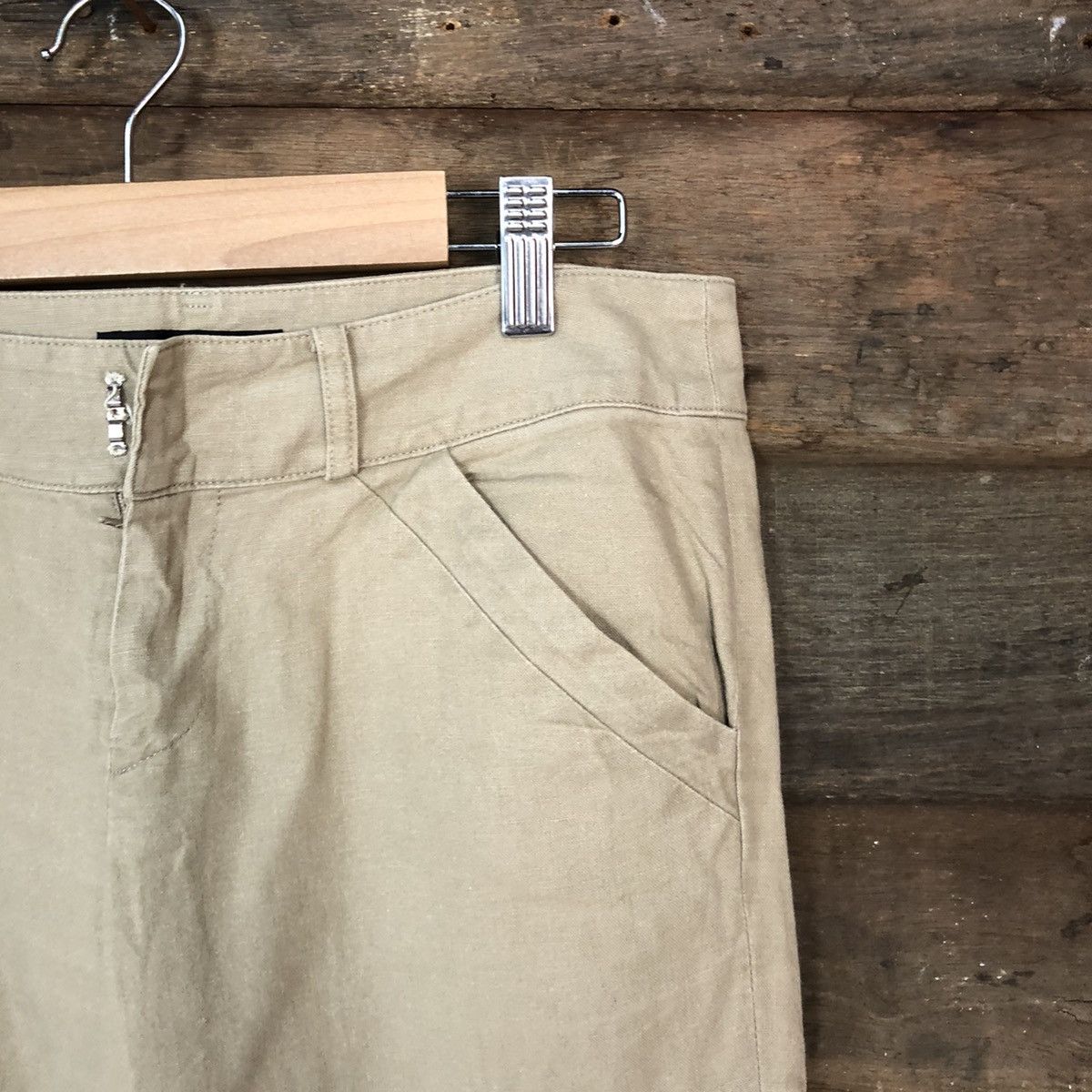 Japanese Brand DLL J&R Brown vintage utility palazo cargo pants#2364 Size 27" / US 4 / IT 40 - 5 Thumbnail