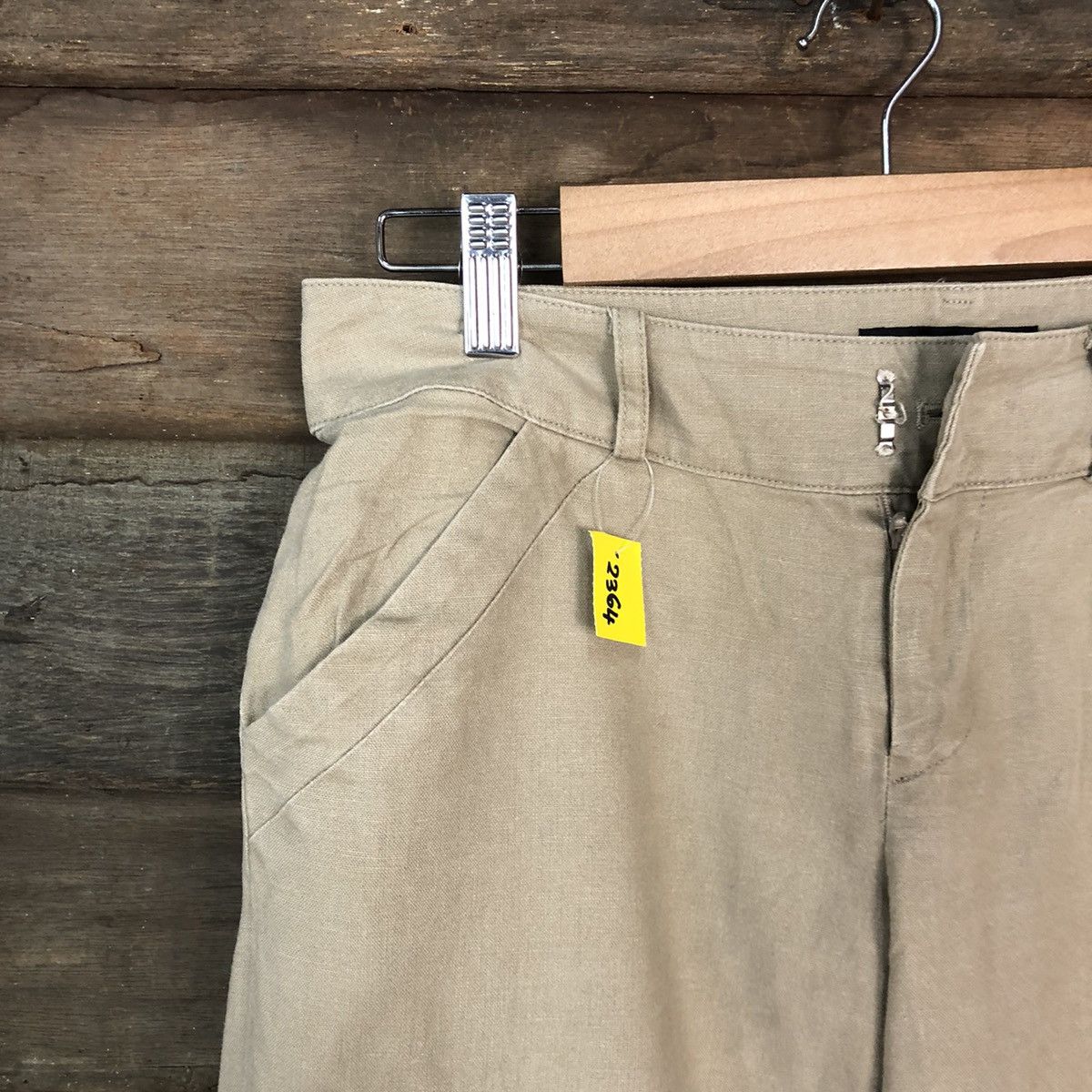 Japanese Brand DLL J&R Brown vintage utility palazo cargo pants#2364 Size 27" / US 4 / IT 40 - 4 Thumbnail