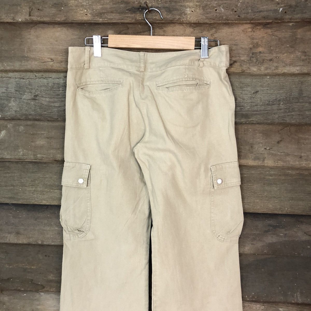 Japanese Brand DLL J&R Brown vintage utility palazo cargo pants#2364 Size 27" / US 4 / IT 40 - 12 Thumbnail