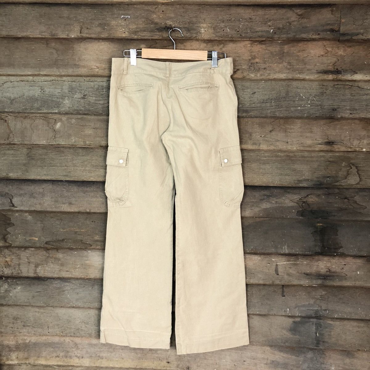 Japanese Brand DLL J&R Brown vintage utility palazo cargo pants#2364 Size 27" / US 4 / IT 40 - 11 Thumbnail