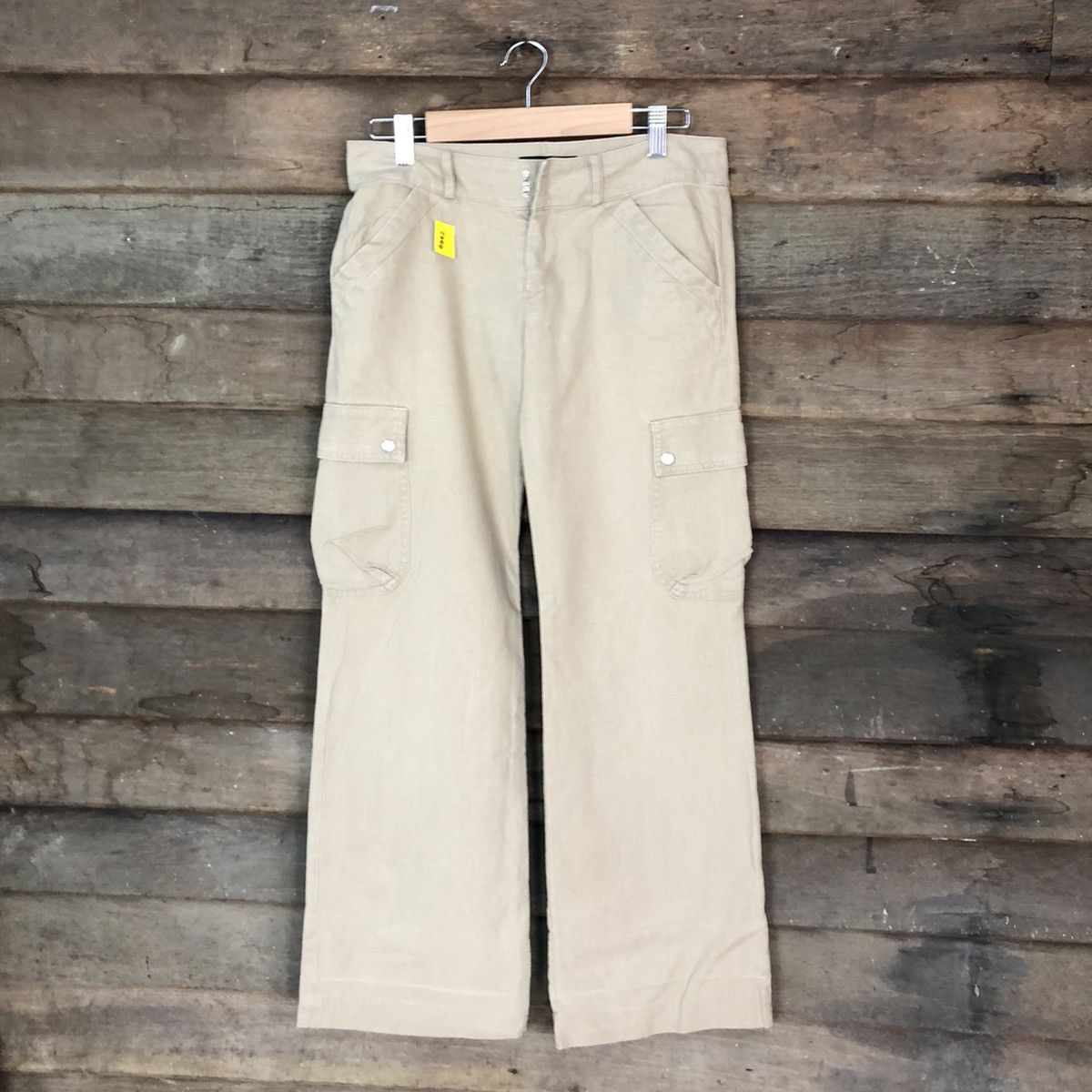 Japanese Brand DLL J&R Brown vintage utility palazo cargo pants#2364 Size 27" / US 4 / IT 40 - 1 Thumbnail