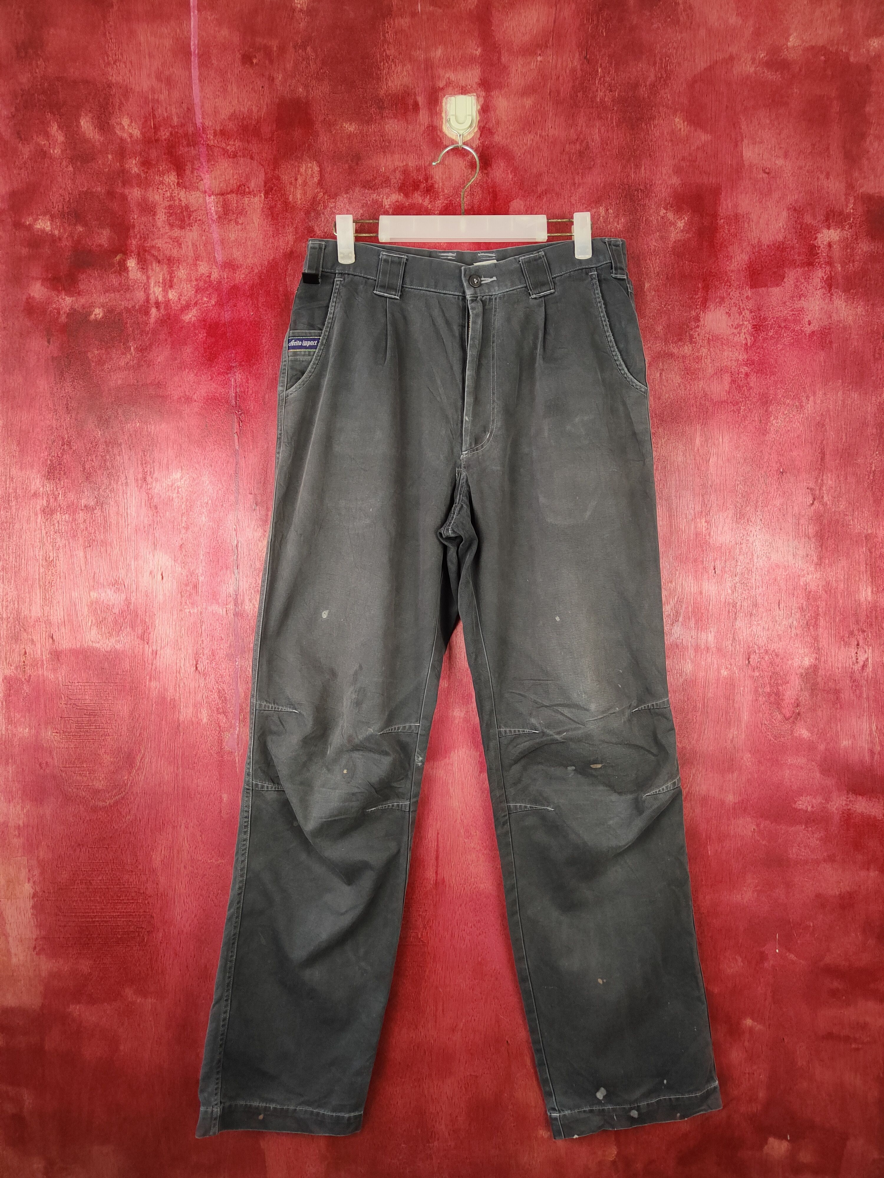 Japanese Brand × Vintage Azito Impact Faded Multi Pocket Tactical Cargo Pants #S522 Size US 30 / EU 46 - 1 Thumbnail
