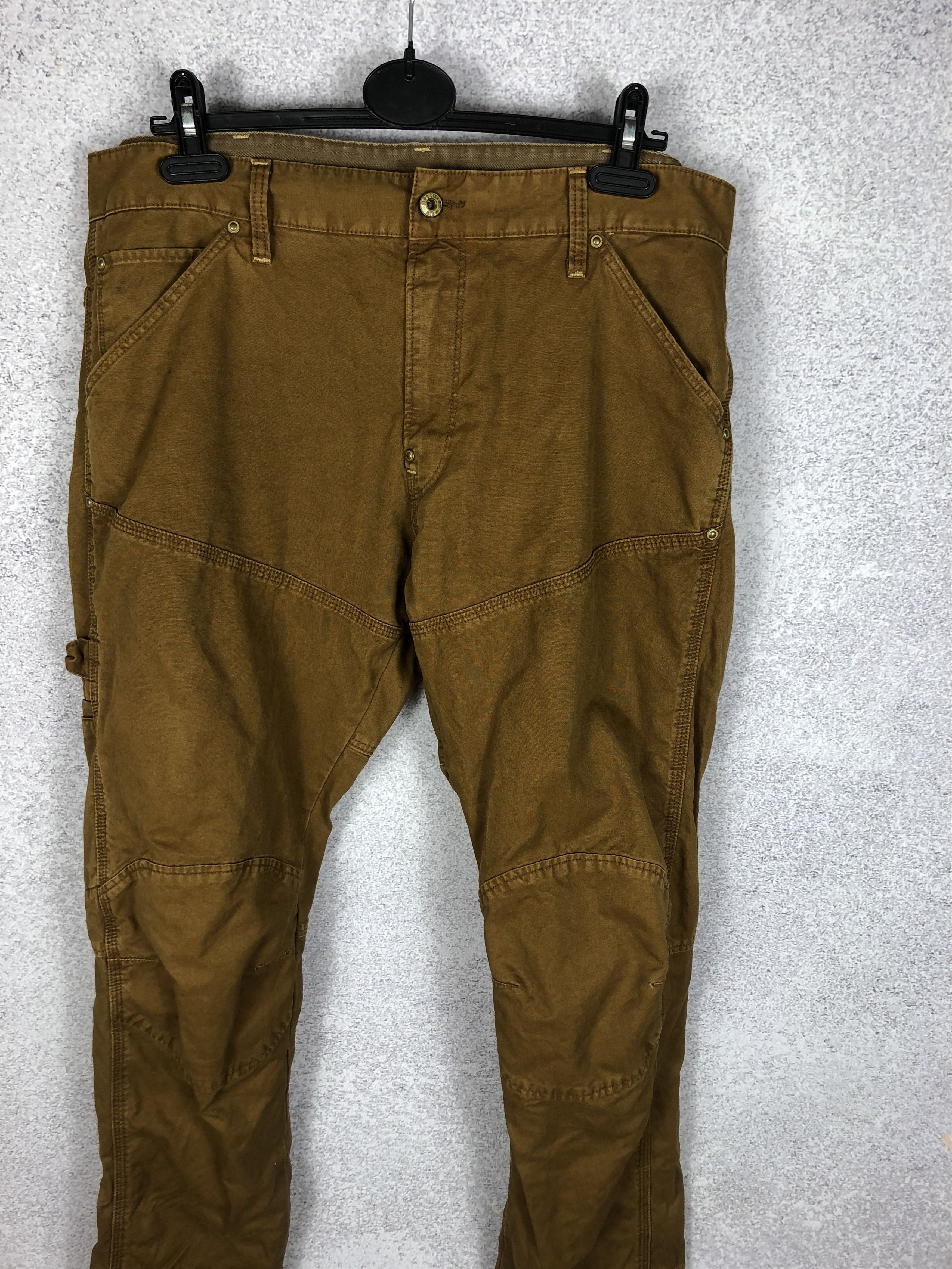 G-Star G-Star Raw Tapeted 3D Workwear Brown Pants Size US 32 / EU 48 - 5 Thumbnail