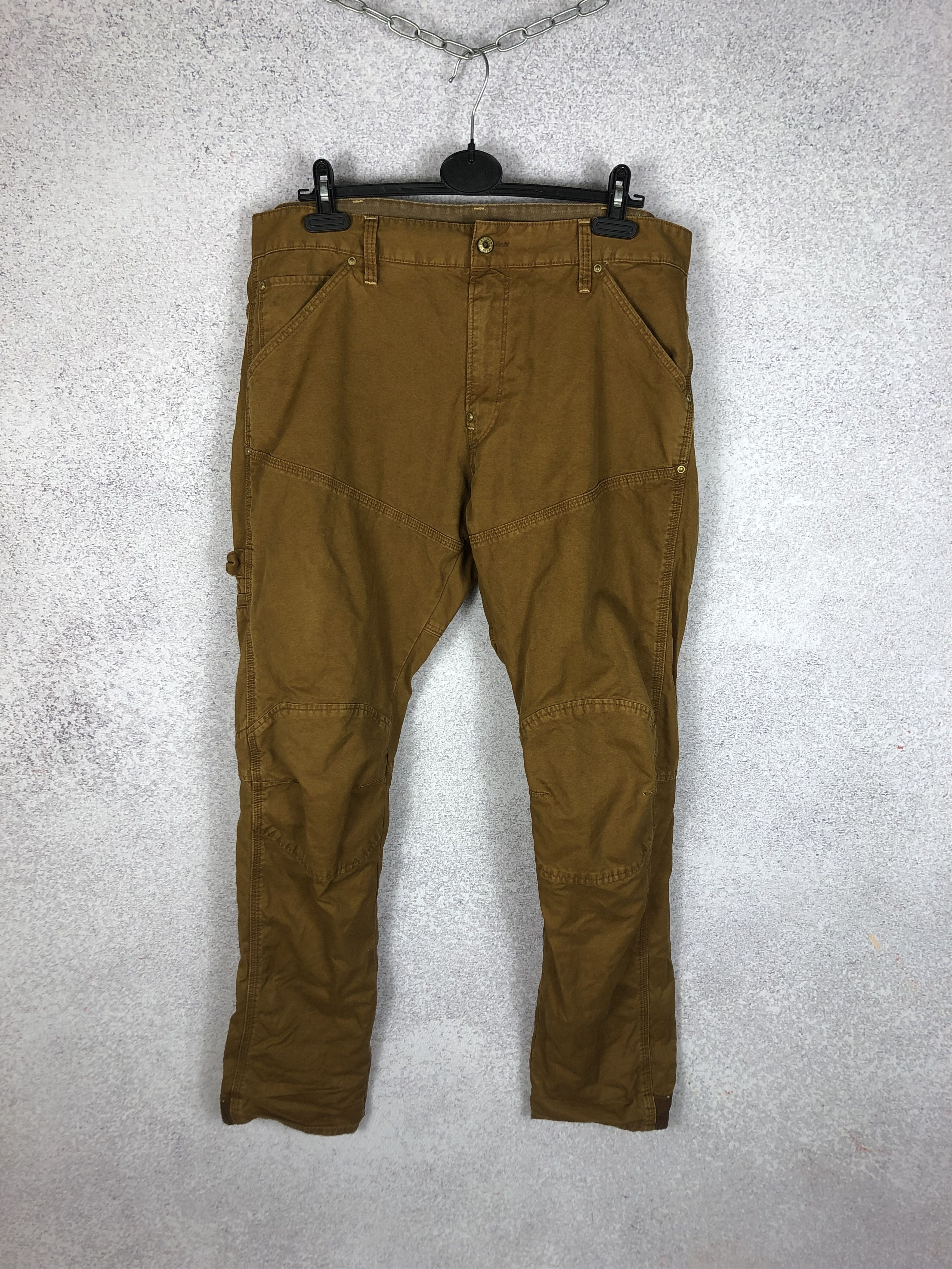 G-Star G-Star Raw Tapeted 3D Workwear Brown Pants Size US 32 / EU 48 - 1 Thumbnail