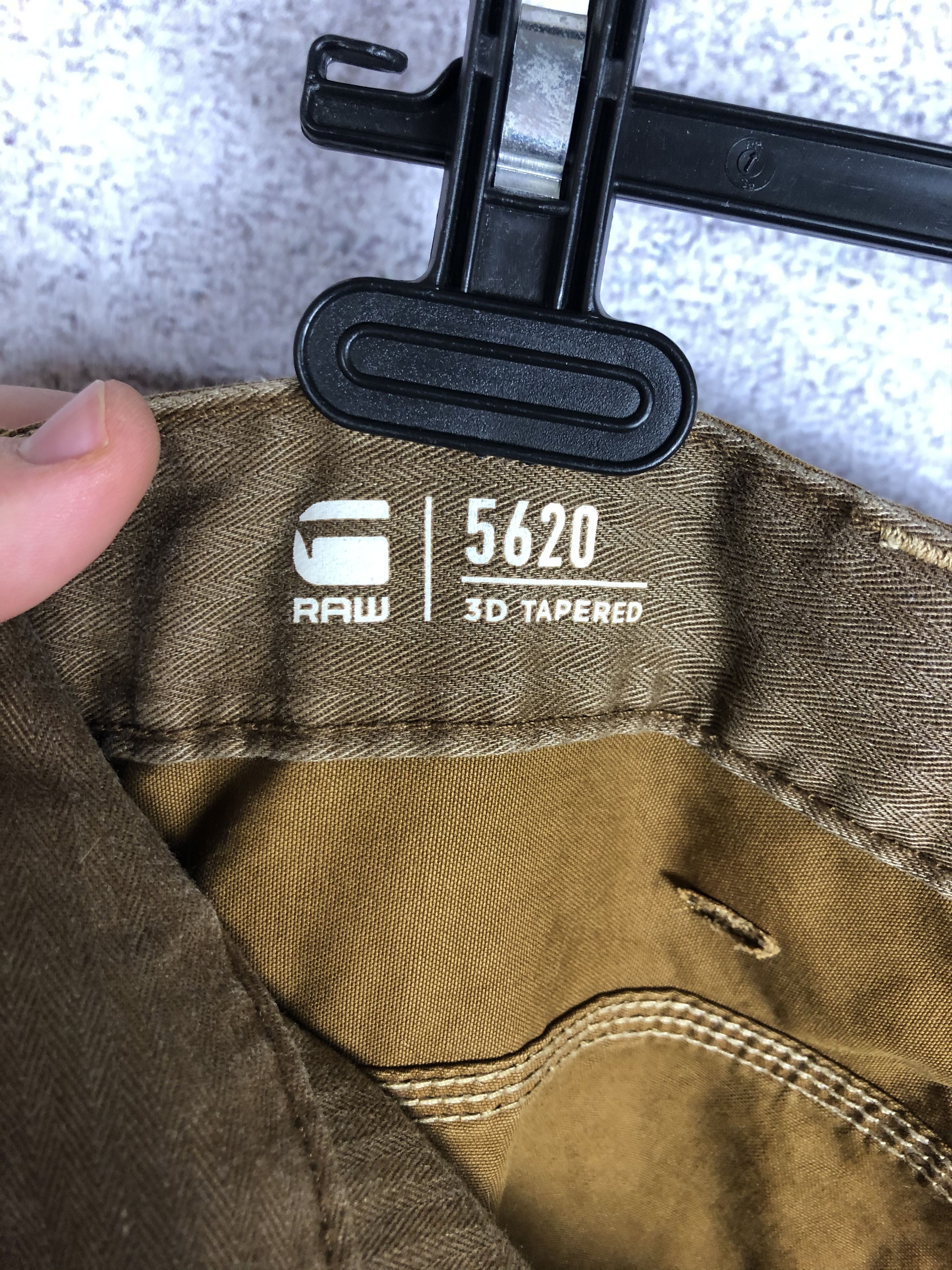 G-Star G-Star Raw Tapeted 3D Workwear Brown Pants Size US 32 / EU 48 - 10 Thumbnail