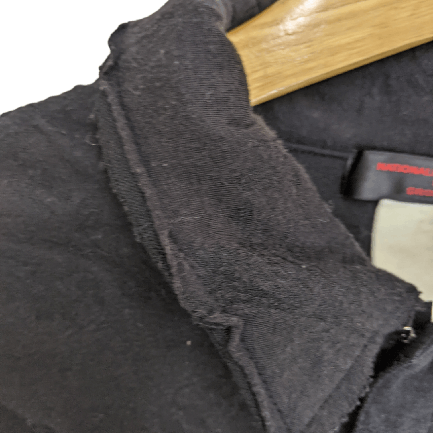Japanese Brand NATIONALITY + NAME Plan Black Polo Sweatshirt Size US S / EU 44-46 / 1 - 6 Thumbnail