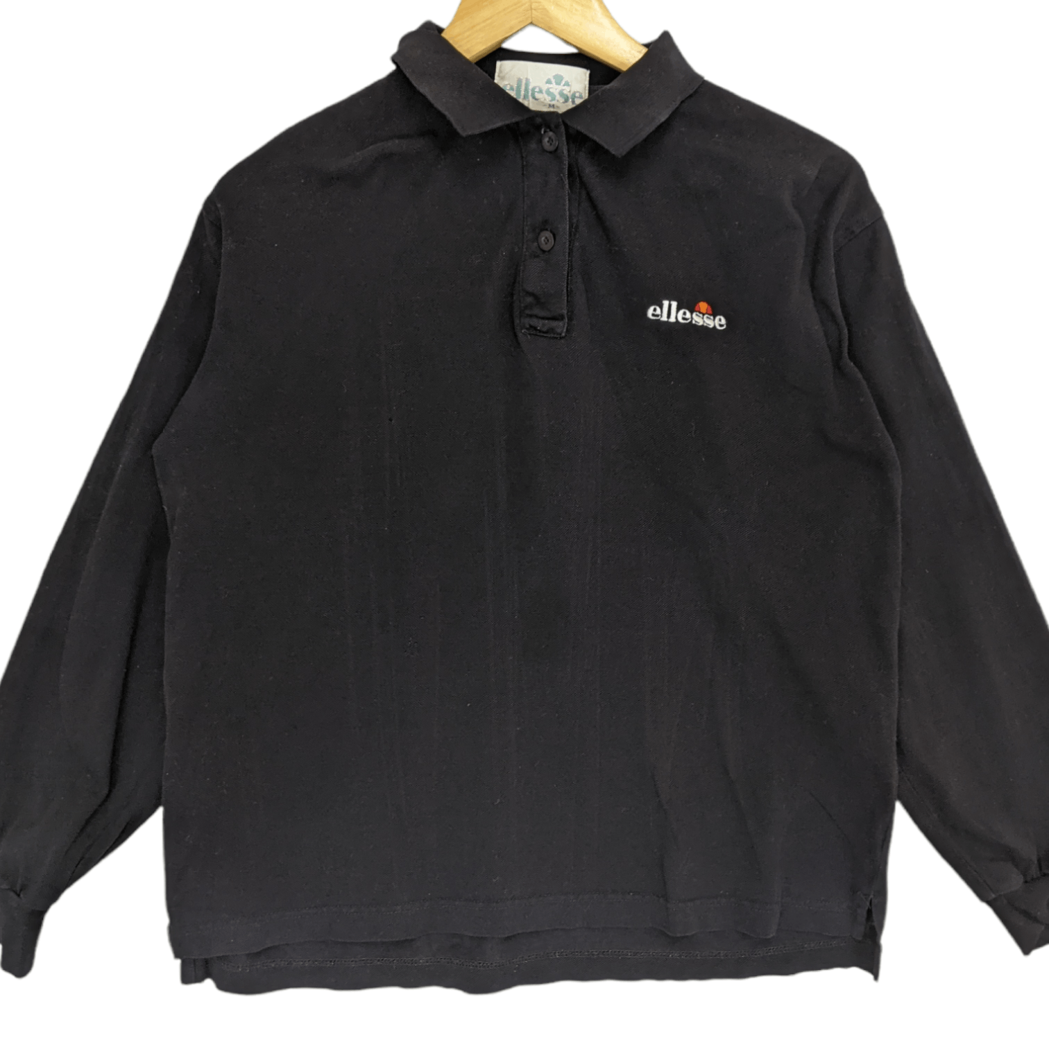 Ellesse Vintage ELLESEE Long Sleeve Polo Shirt Size US M / EU 48-50 / 2 - 2 Thumbnail
