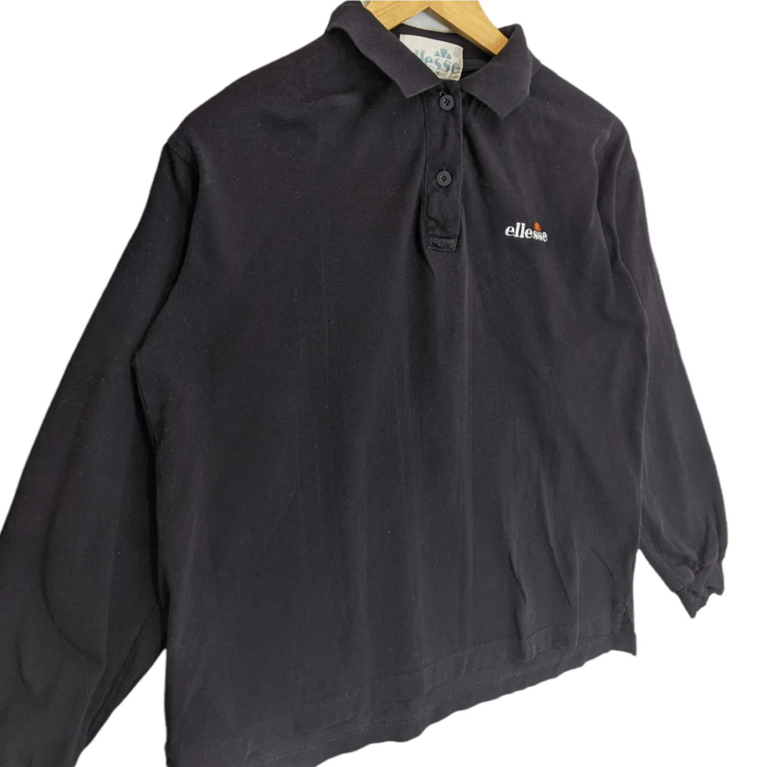 Ellesse Vintage ELLESEE Long Sleeve Polo Shirt Size US M / EU 48-50 / 2 - 3 Thumbnail