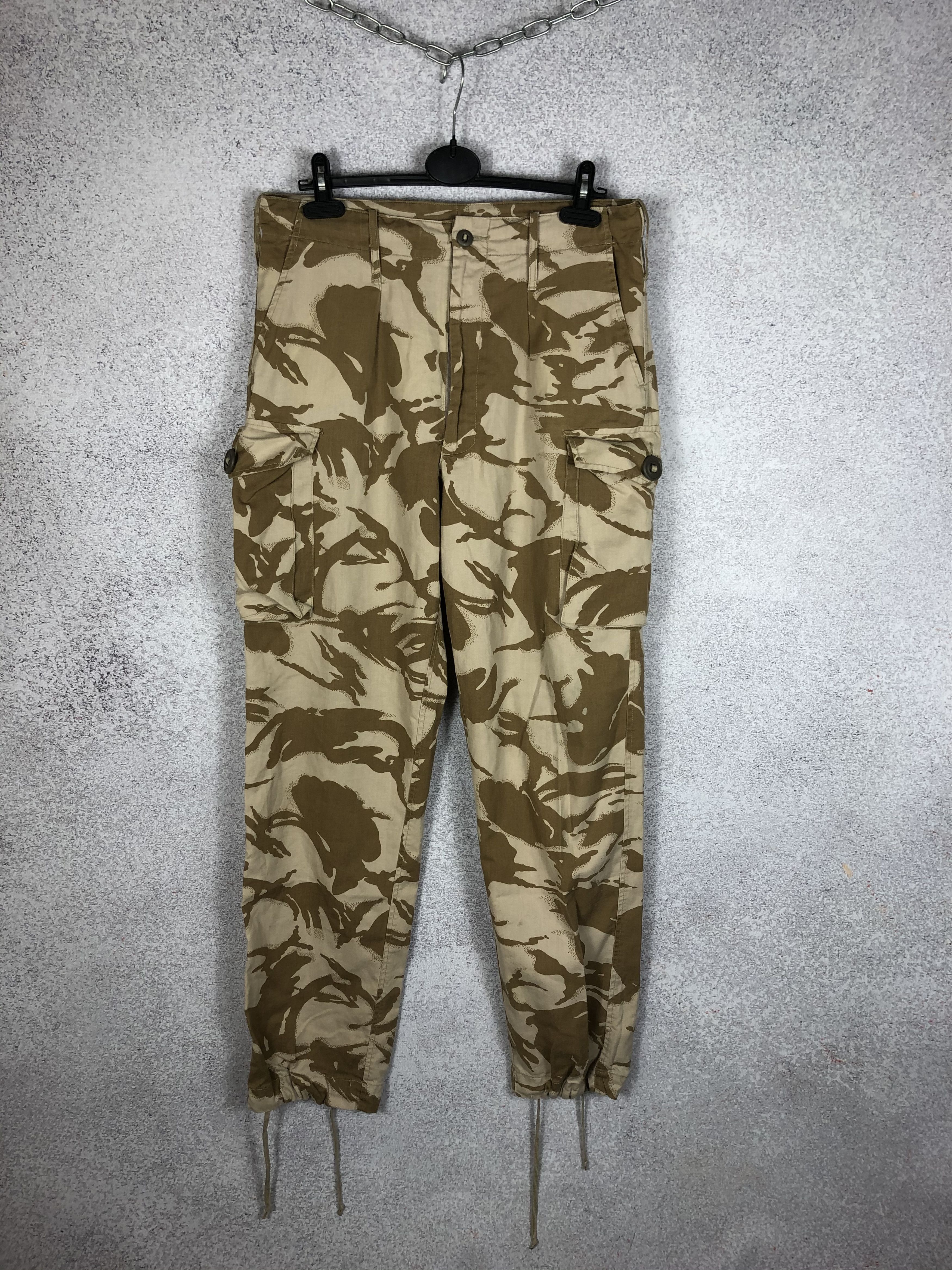 Vintage Vintage Military Tropical Cargo Pants Avantgarde Style Size US 34 / EU 50 - 1 Thumbnail