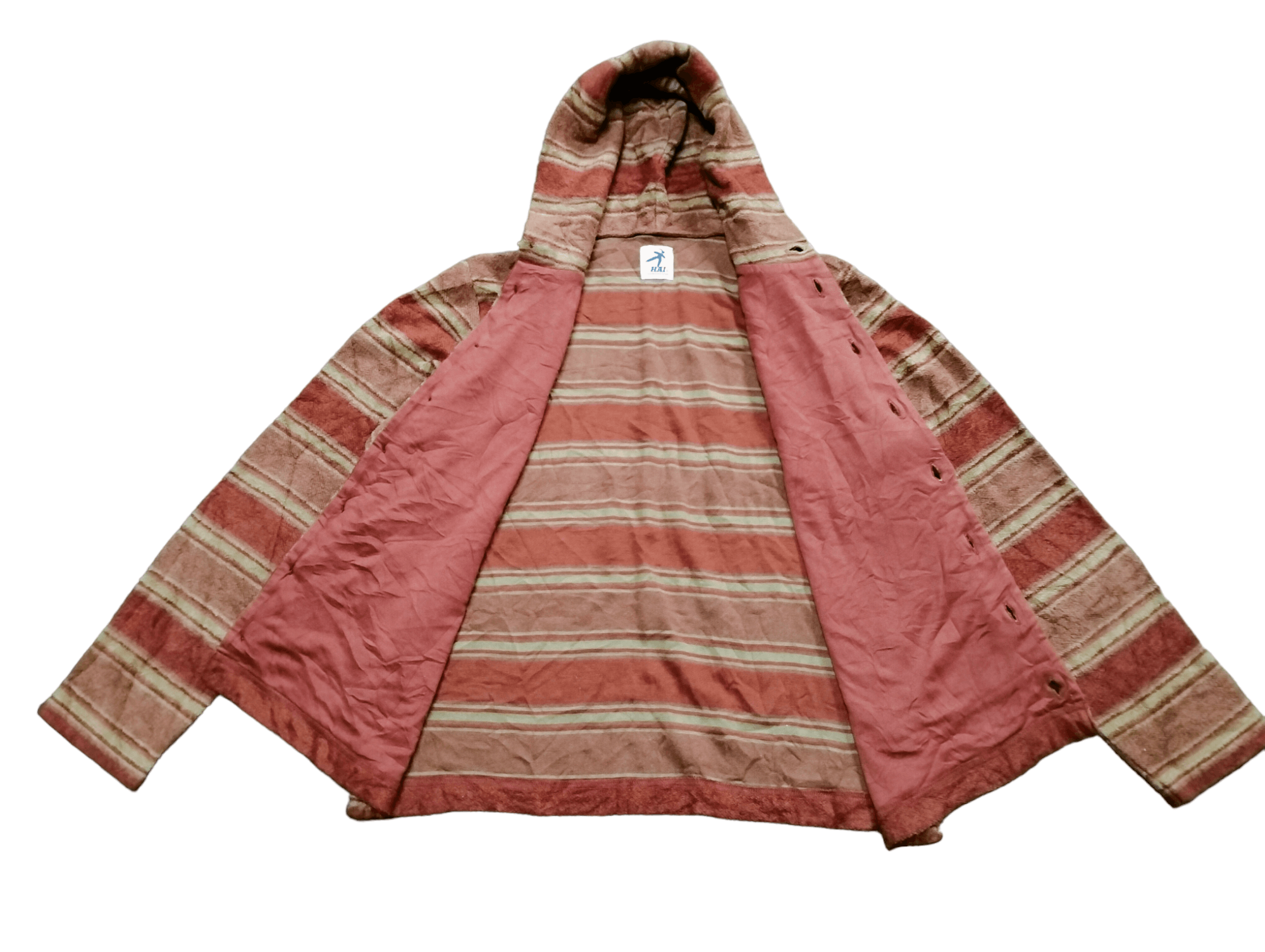 Hai Sporting Gear Hai Sporting Gear Issey Miyake Stripe Jacket Size US S / EU 44-46 / 1 - 3 Thumbnail