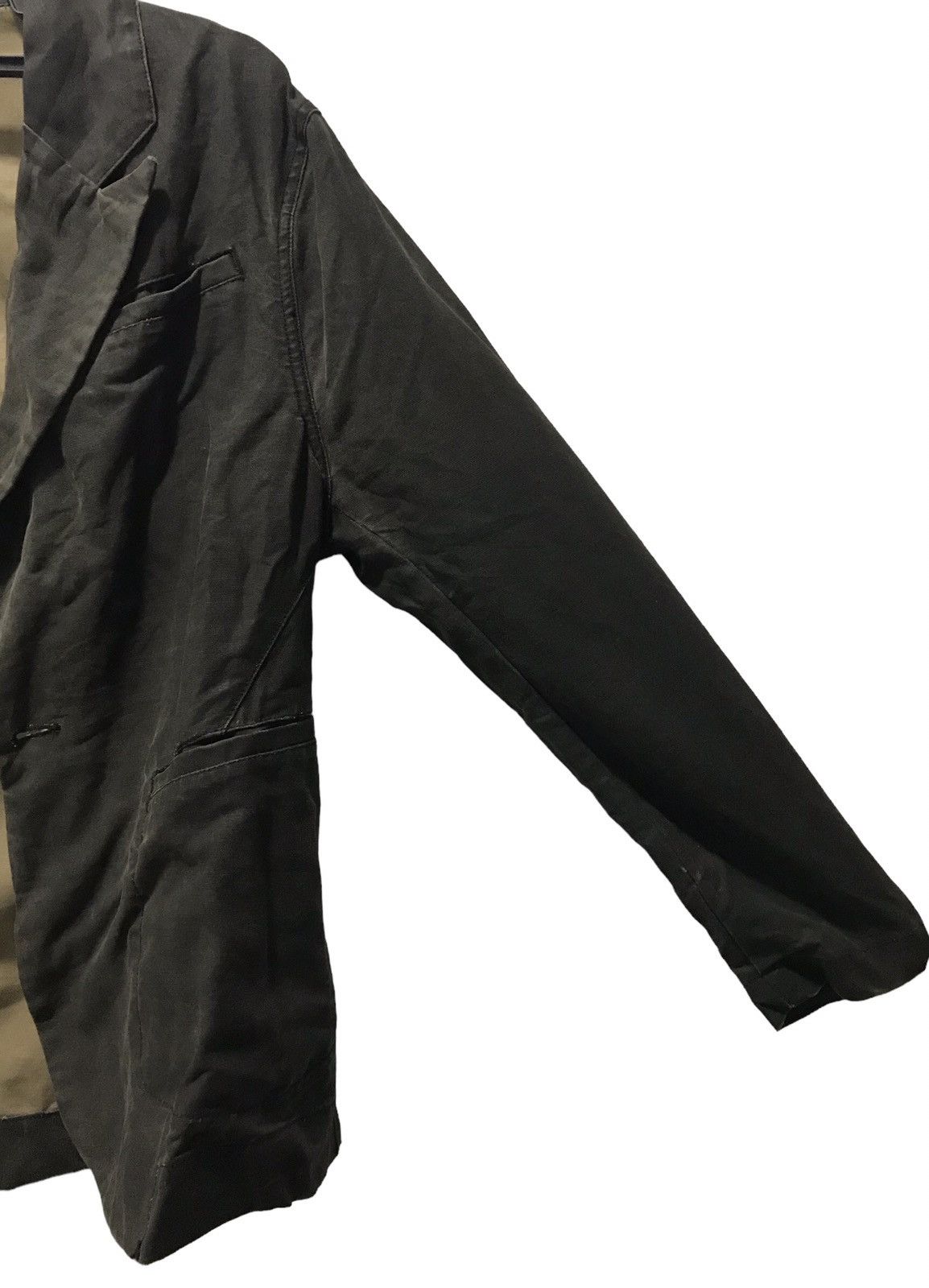 Japanese Brand KAKI LE TANIM KHAKI DESIGN WORKS INC BLAZER COAT Size US M / EU 48-50 / 2 - 3 Thumbnail
