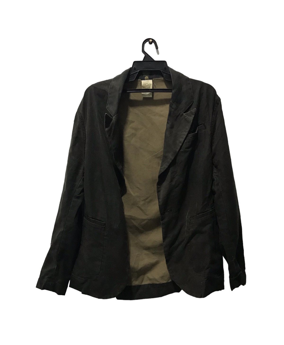 Japanese Brand KAKI LE TANIM KHAKI DESIGN WORKS INC BLAZER COAT Size US M / EU 48-50 / 2 - 1 Thumbnail