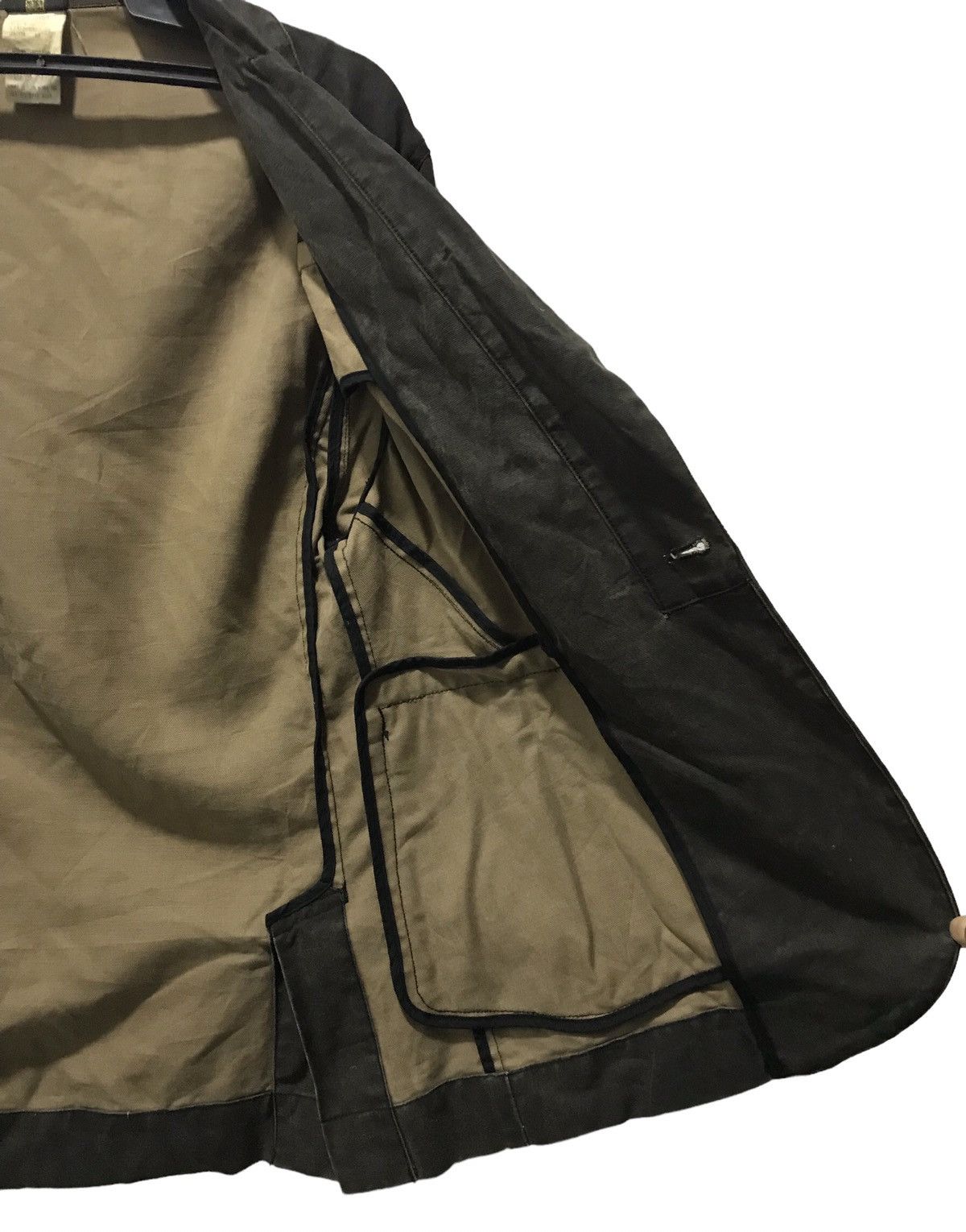 Japanese Brand KAKI LE TANIM KHAKI DESIGN WORKS INC BLAZER COAT Size US M / EU 48-50 / 2 - 8 Thumbnail