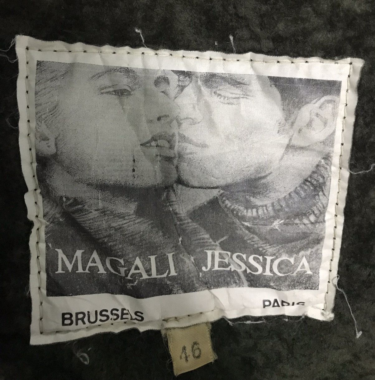 Genuine Leather MAGALI JESSICA BRUSSELS PARIS JACKET WINTER COAT Size US L / EU 52-54 / 3 - 9 Thumbnail