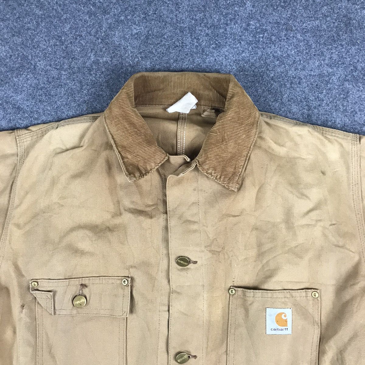 Carhartt 🔥Vintage Distressed Carhartt detroit Chore jacket 🔥 Size US M / EU 48-50 / 2 - 3 Thumbnail
