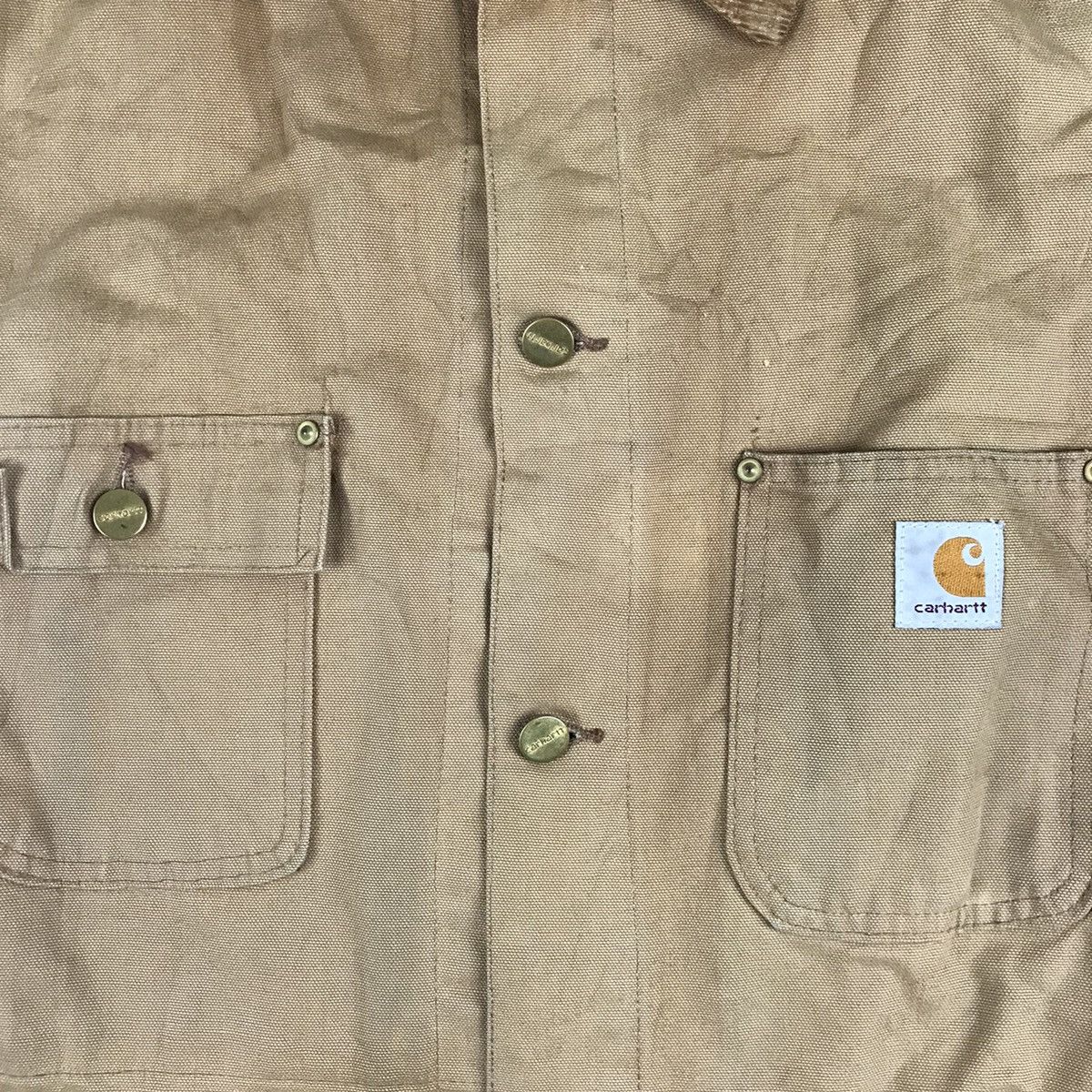 Carhartt 🔥Vintage Distressed Carhartt detroit Chore jacket 🔥 Size US M / EU 48-50 / 2 - 10 Thumbnail